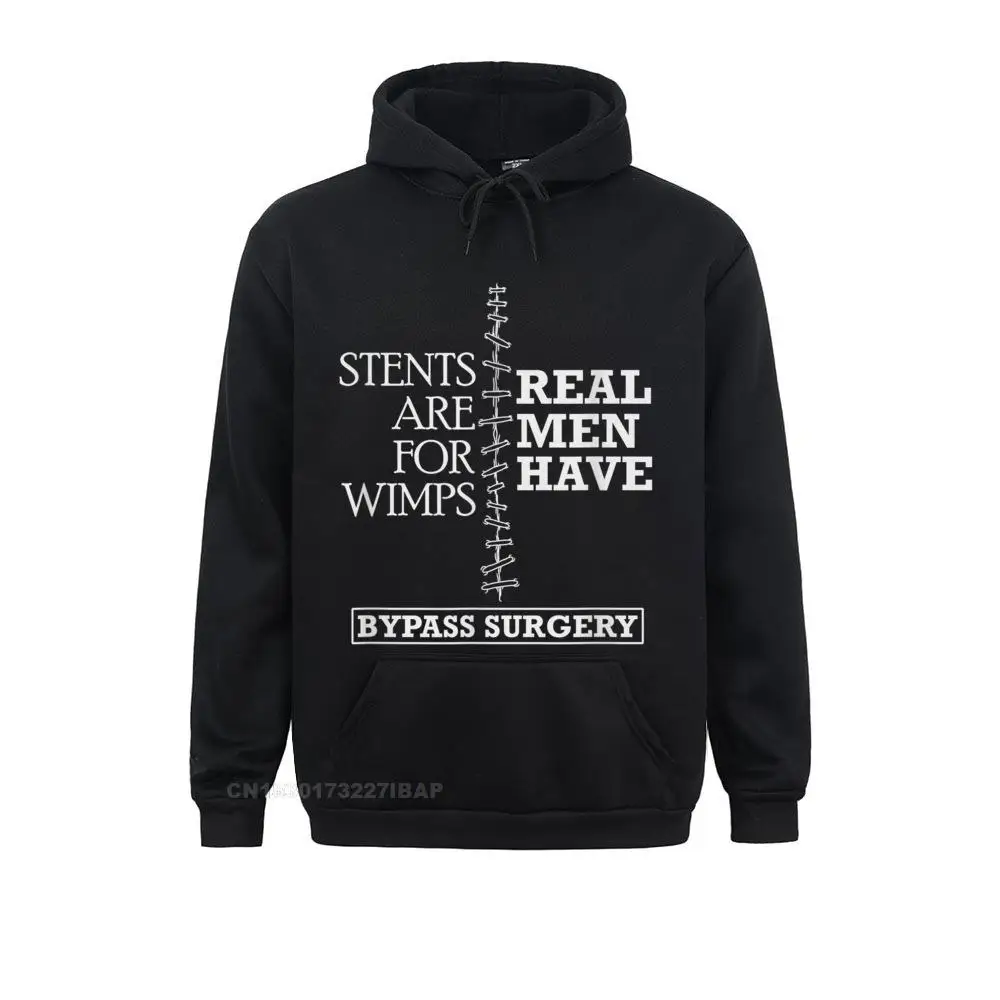 Real Men Have Bypass Surgery Open Heart Surgery Gift Design Long Sleeve Hoodies Ostern Day Mens Sweatshirts Printing Hoods Cheap