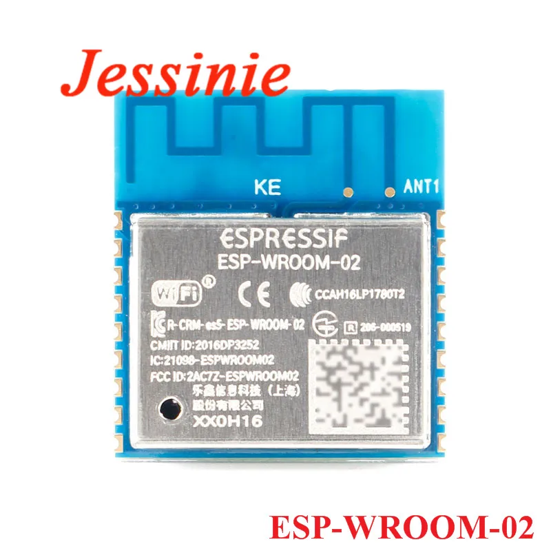 Módulo inalámbrico ESP-WROOM-02, ESP-WROOM-02D, 2MB, 4MB, Flash, ESP8266, ESP, WROOM 02, 02D, 02U, Wifi, MCU