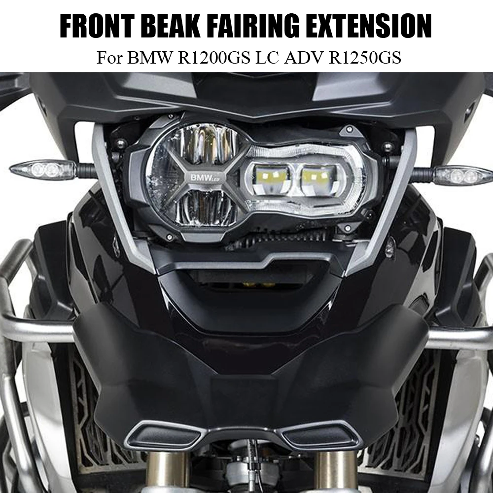 

New For BMW R1250GS R1200GS LC ADV R 1250 GS Adventure LC 2017-2019 Motorcycle Front Beak Fairing Extension Wheel Extender Cover