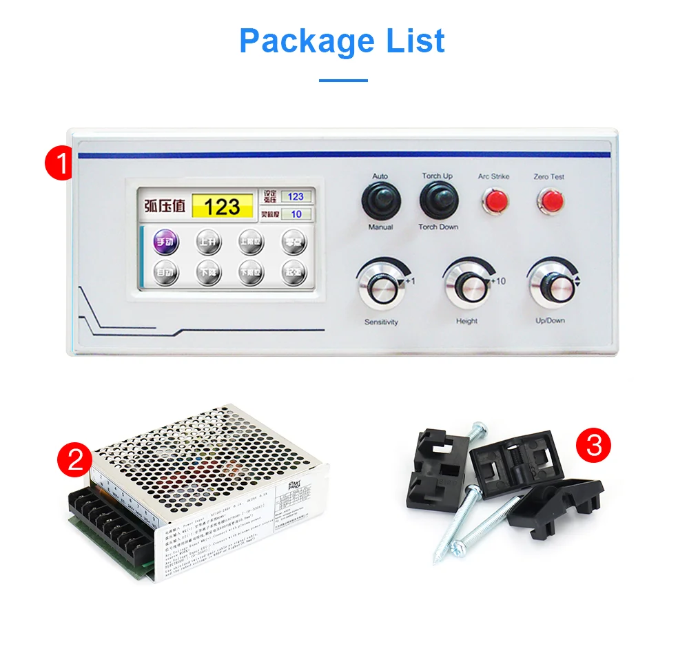 

AHa-L2 CNC plasma arc voltage automatic height adjustment CNC flame plasma cutting gun height automatic tracking