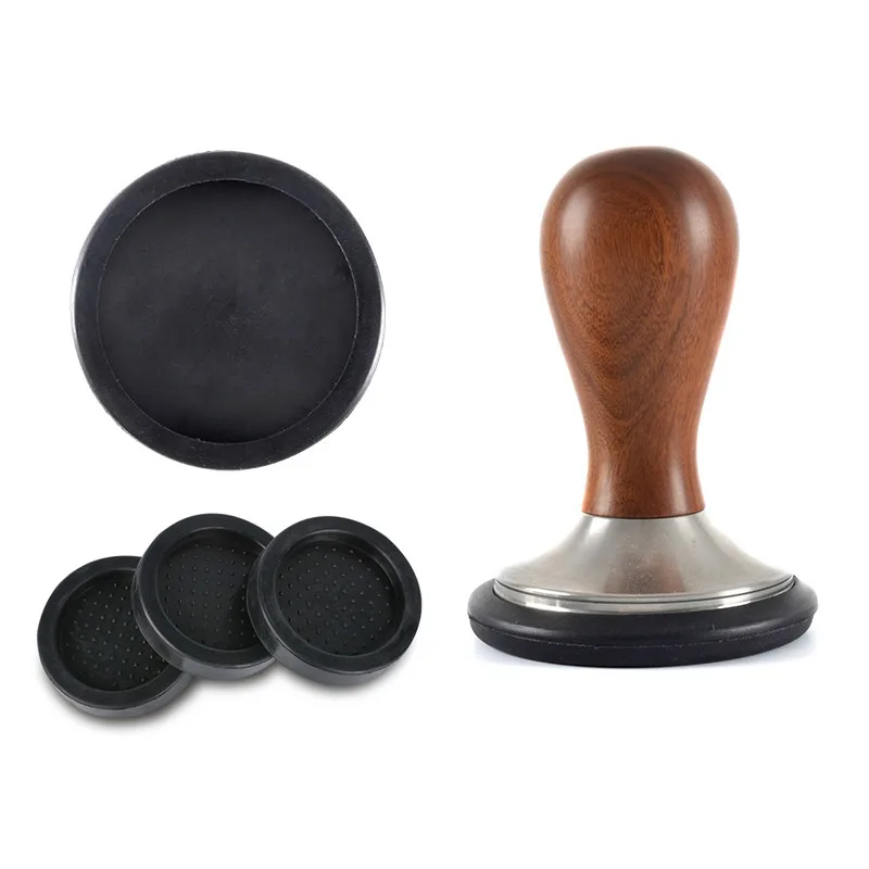 Espresso Coffee Tamper Mat Silicon Rubber Corner Mat(no coffee stamper) Coffee Maker Tamper Mat