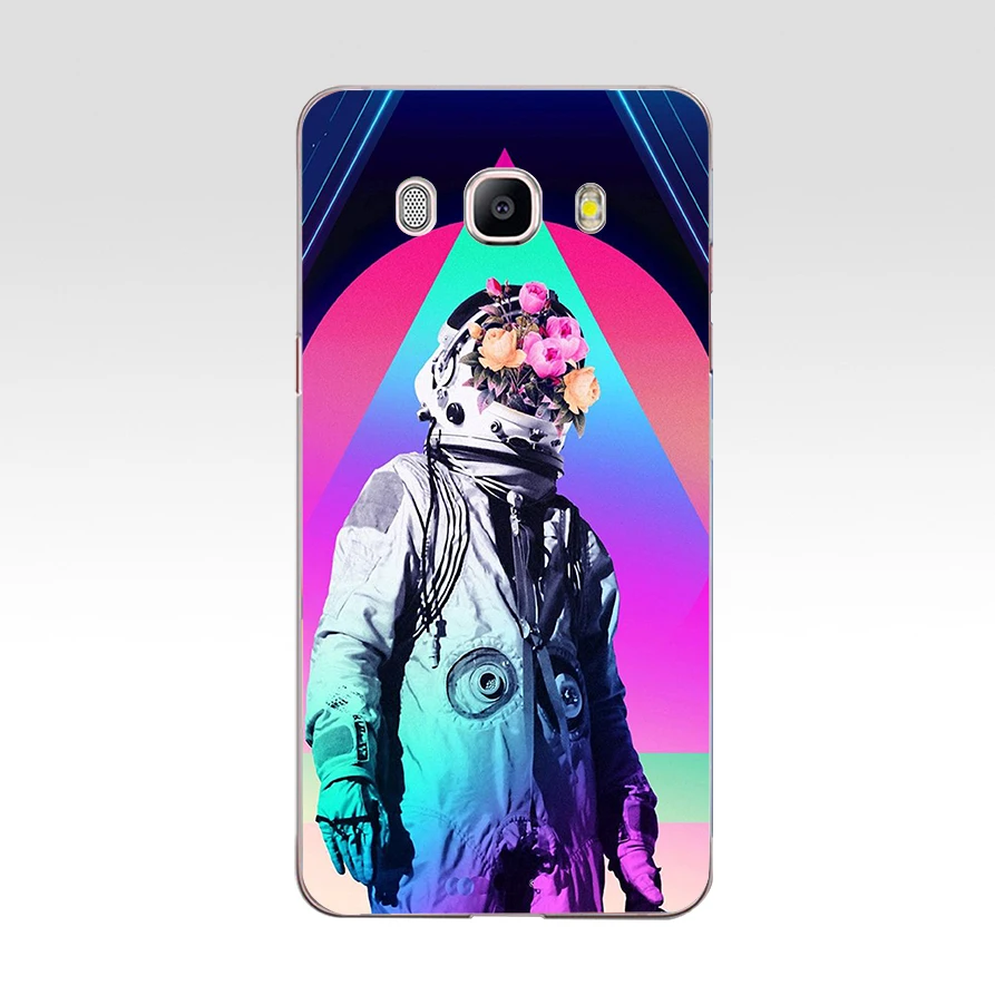 129SD Vaporwave Aesthetics  Soft Silicone Tpu Cover phone Case for Samsung j3 j5 j7 2015 2016 17 j2  prime j6 Plus 2018