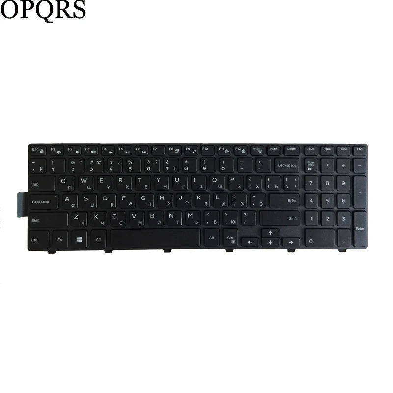 Russian RU laptop Keyboard for Dell Inspiron 15 3000 5000 3541 3542 3543 5542 3550 3878 5545 5547 15-5545 17-5000