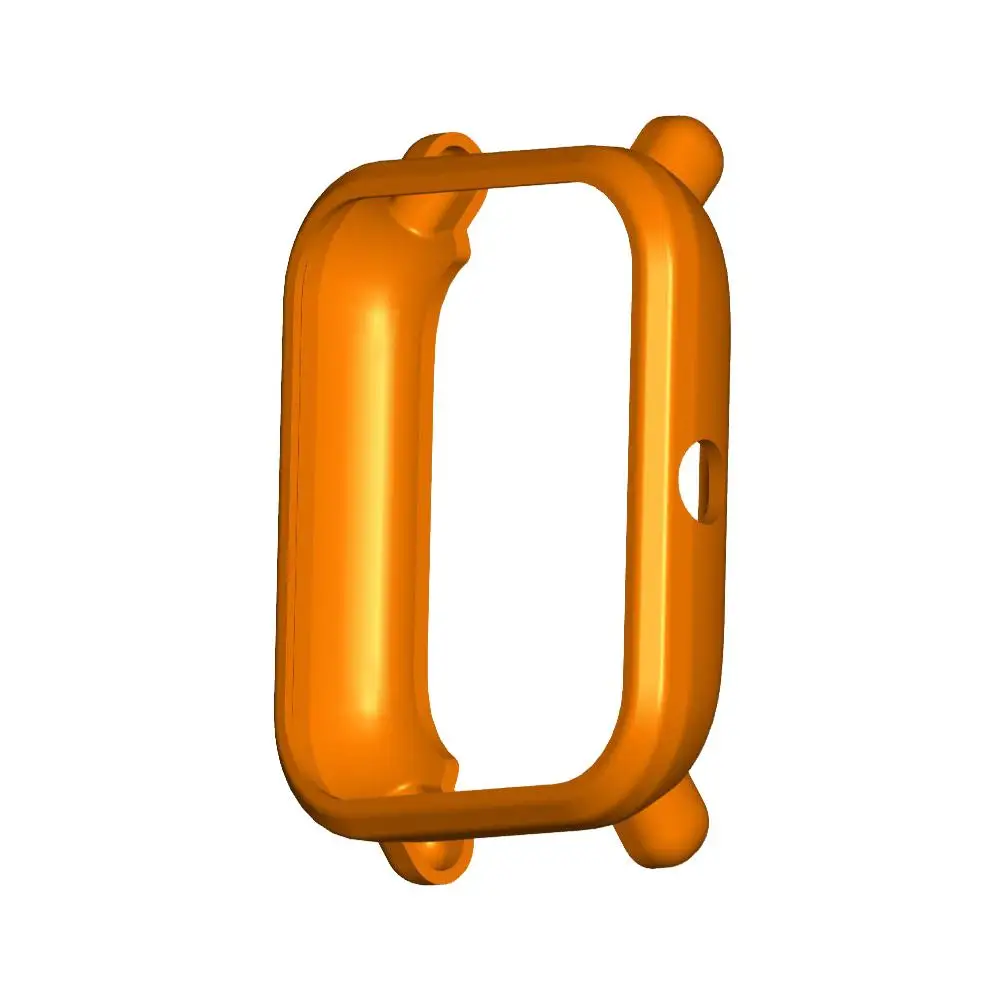 Tpu macio protetor de borda completa smartwatch caso escudo quadro para amazfit bip s/lite relógio inteligente capa protetora pára-choques