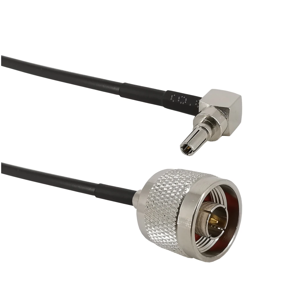 Right Angle CRC9 Male to N Male Plug Connector RG174 Cable Pigtail N to CRC9 Extension Cord for HUAWEI Network Card