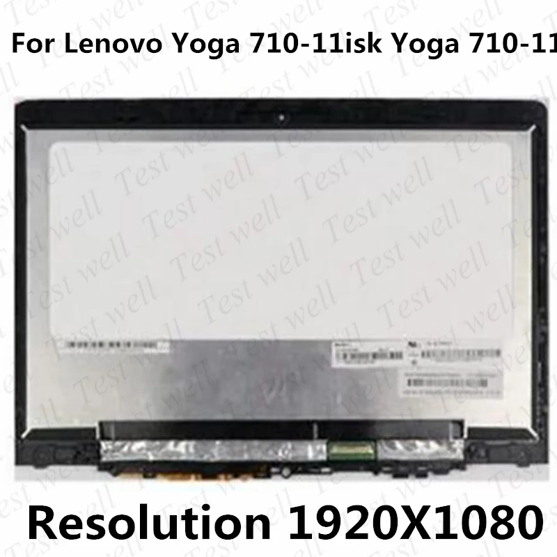 

For Lenovo Yoga 710-11 710-11ISK 710-11IKB LCD Touch Screen Digitizer Replacement Assembly 11.6inches FHD 1920*1080