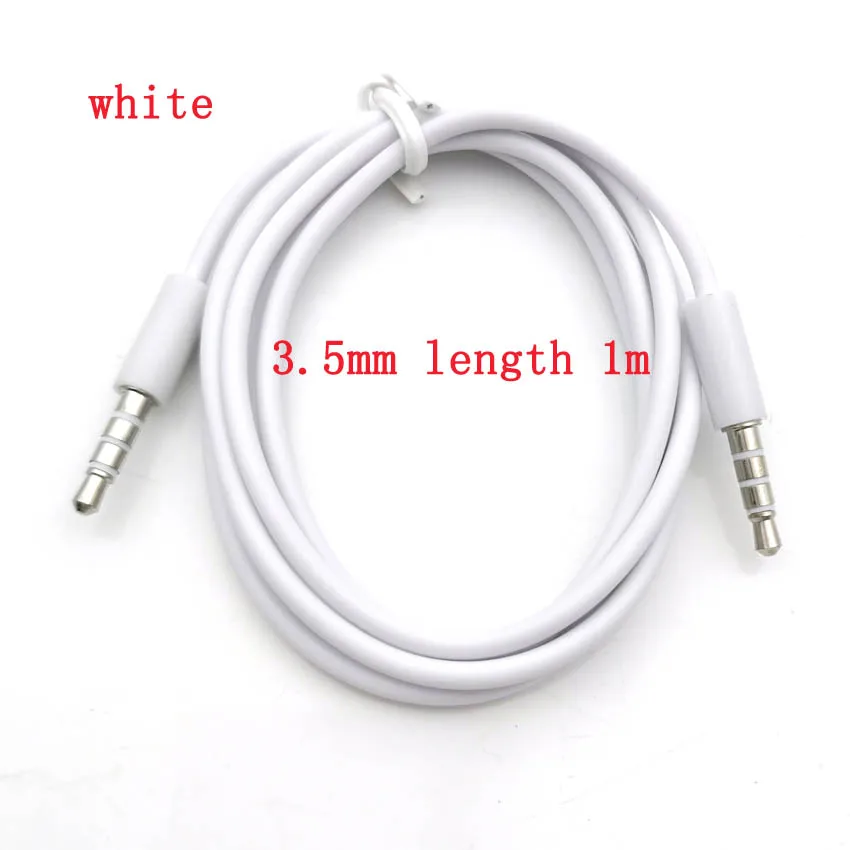 수-수 오디오 보조 케이블, 3.5mm, 1m, 35 잭, 3. 아이폰 헤드폰 비트용 자동차 aux 케이블, 스피커 aux 코드 MP3/4, 5mm 잭