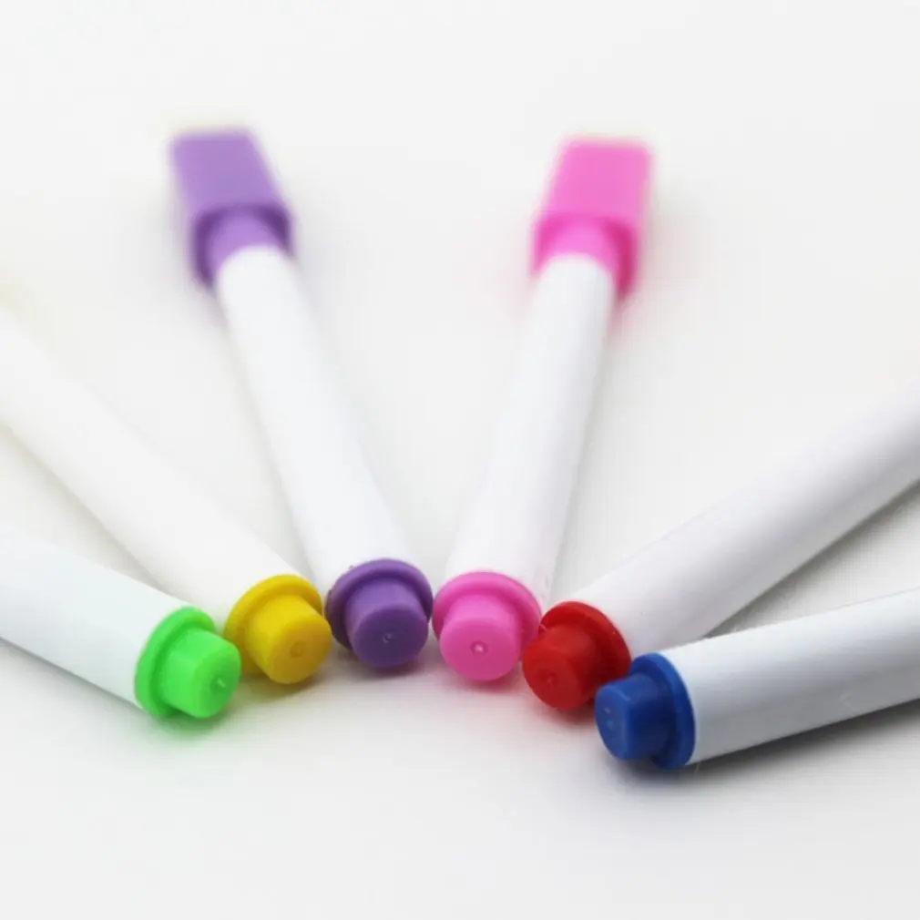 Экологически чистый 8 шт. стирающаяся ручка для белой доски, новое поступление