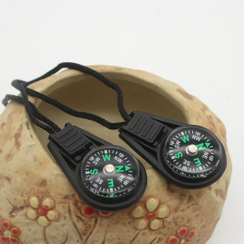 Mini Compass Survival Kit with Keychain for Outdoor Camping Hiking Hunting Backpack decorations