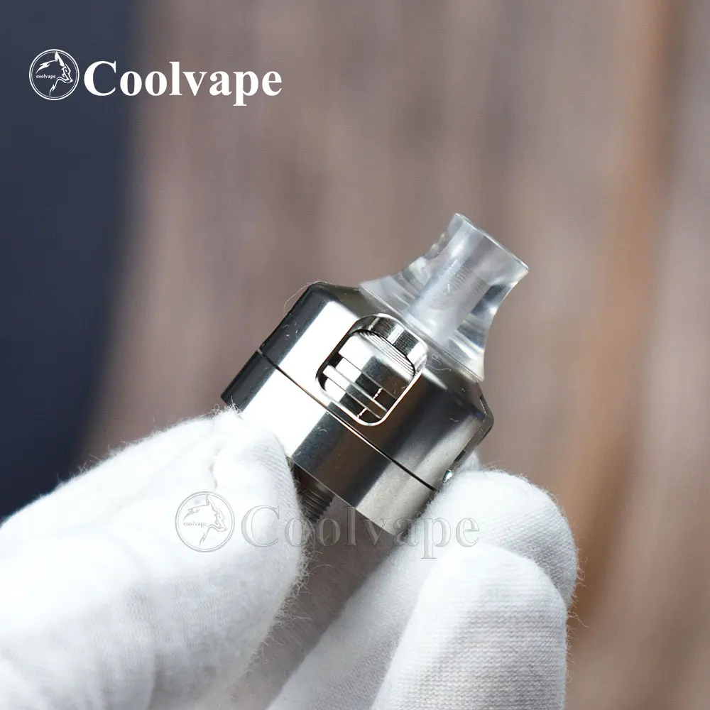 Coolvape Giáp Bản Mod Động Cơ Rda Với Bf Pin 316ss Rda Atomizer 22Mm Có Thể Thay Thế Được Luồng Không Khí Xe Tăng Đơn Phối Vs HAKU VENNA V2 Rda