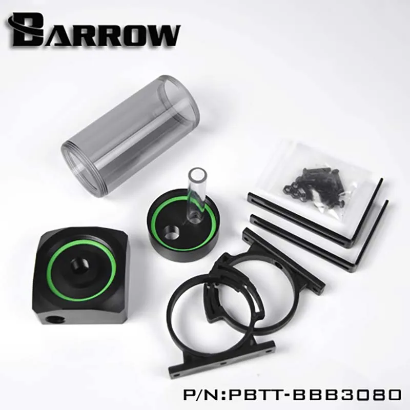 Barrow PC Water Cooling DDC Pump Cover Reservoir Integrated Set Kit Computer Modding Water Tank PBTT-BBB