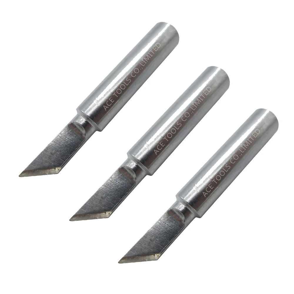 Cuchillo de punta de soldadura de T18-K, 5mm, 0.196 \
