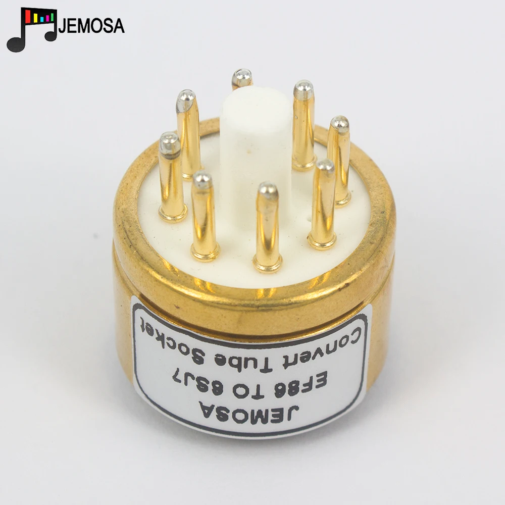 1 pz E80F EF86 a 6SJ7 6J8P 6SH7 5693 717A 6Ж8C fai da te HIFI Audio Vacuum Tube amplificatore converti adattatore presa spedizione gratuita