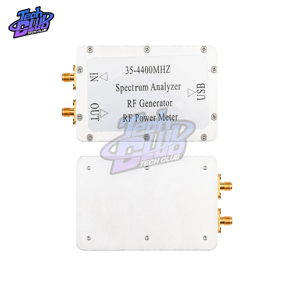 35-4400MHz Spectrum Analyzer With Aluminum Alloy Shell Sweep Signal Source Power Meter With A USB Interface