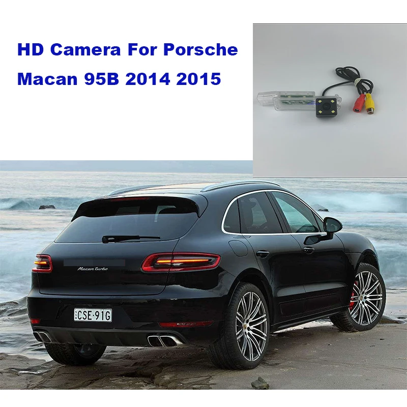 Yessun License plate camera For Porsche Macan 95B 2014 2015 Car Rear View camera Parking Assistance