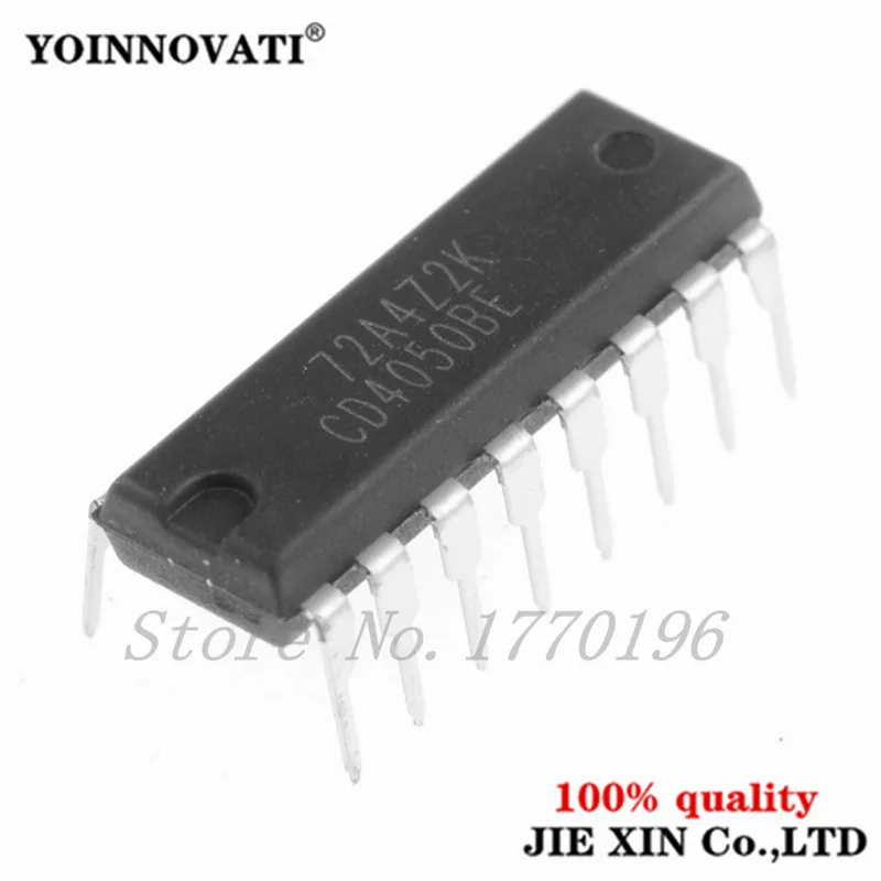 100pcs/lot CD4050BE CD4050 4050 IC .