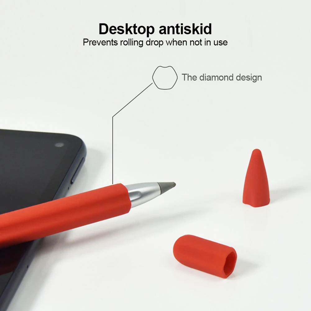 Huawei社m鉛筆ケースアンチロストシリコーン互換huawei社matepadプロタブレットタッチペンスタイラス保護スリーブは、