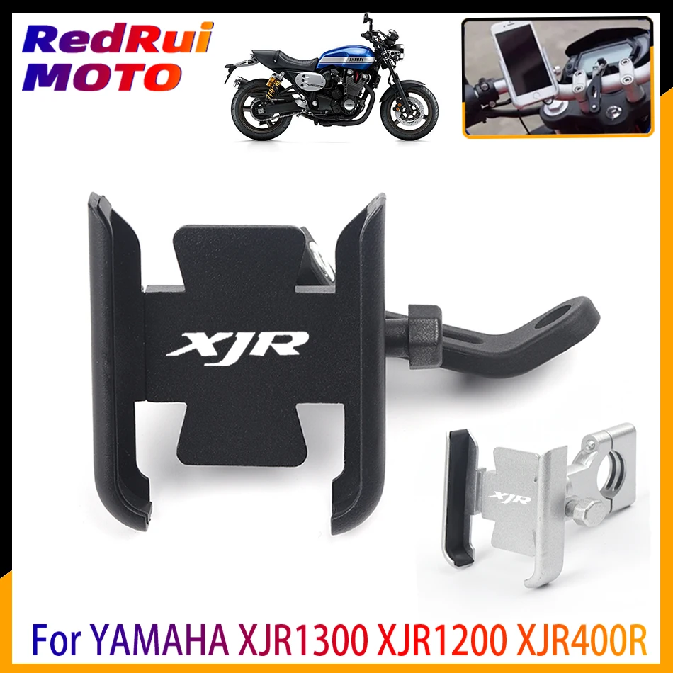 For YAMAHA XJR1300 XJR1200 XJR400R XJR 1200 Universal Motorcycle Accessories handlebar Mobile Phone Holder GPS stand bracket