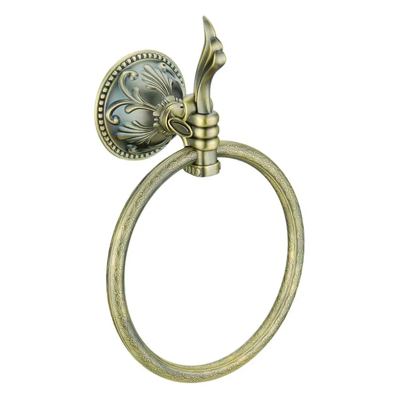 

Zinc&Brass Antique Bronze Finished Towel Ring, Antique Bronze Towel Holder,Towel Rack AB005b