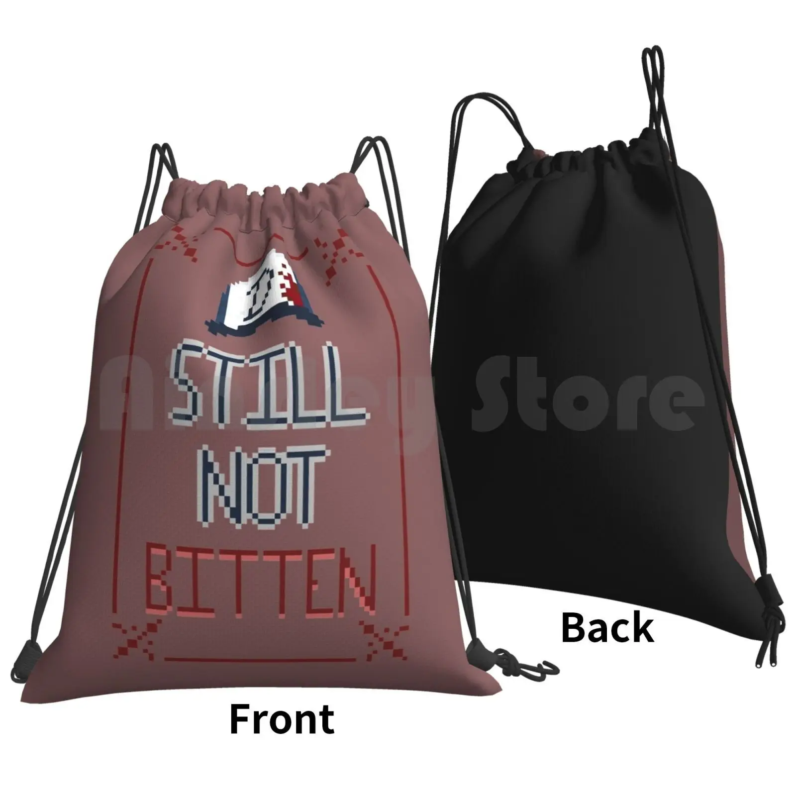 Telltale Games' The Walking Dead-Clementine's Shed Standoff Backpack Drawstring Bags Gym Bag Waterproof Twdg Telltale