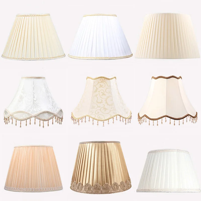 Big Size Table Lampshades Art Deco Lamp Shades For Lamps Fabric Lampshade Modern Style Lamp Cover For Floor Light