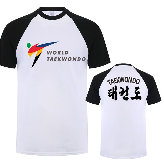 WTF World Taekwondo Federation T Shirt Tee Summer Short Sleeve Cotton O Neck Man Tshirts Tops LH 241 AliExpress 200000343