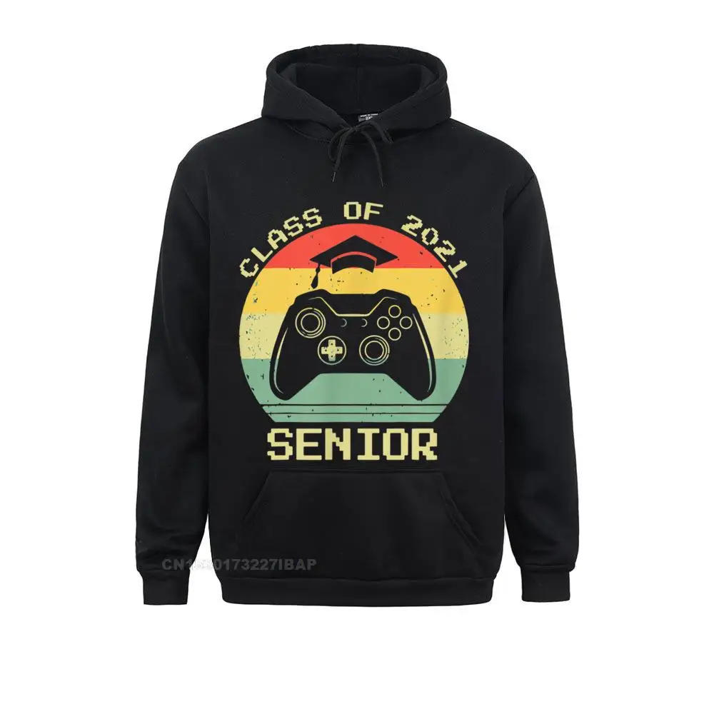 Senior Class Of 2021 Cute Graduation Gift Video Game Gamer Cute Camisa Sweatshirts NEW YEAR DAY Hoodies For Women Hoods Gift