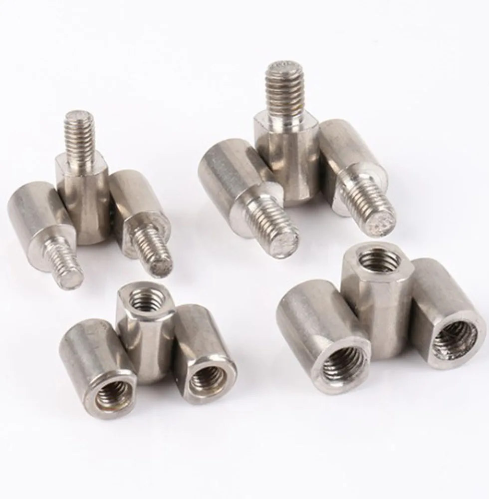 Triple 201 stainless steel hinge triple external screw M6M8 triple internal screw detachable hinge