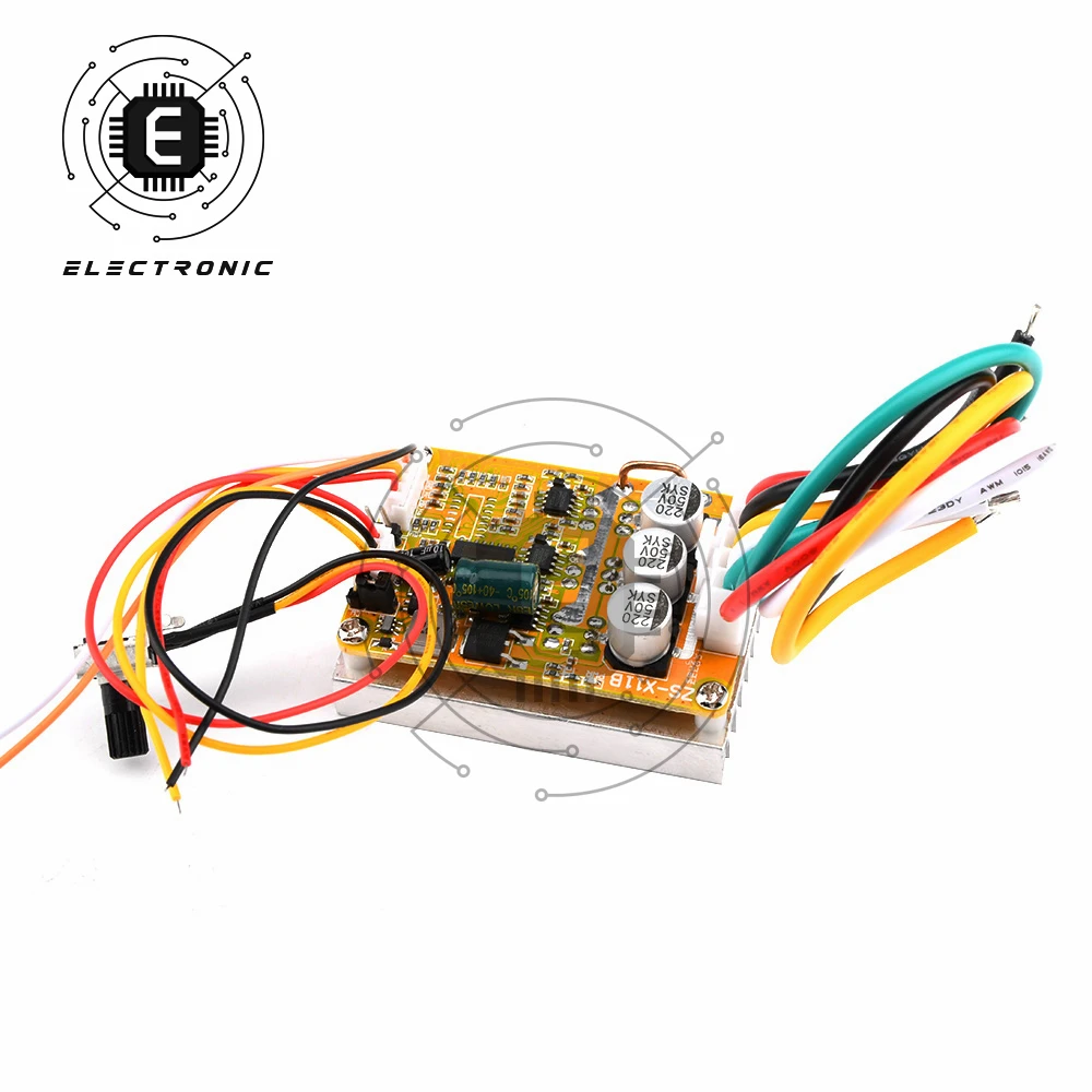 

DC5V-35V 15A 350W BLDC трехфазный бесщеточный с Холла Бесщеточный без драйвера Холла