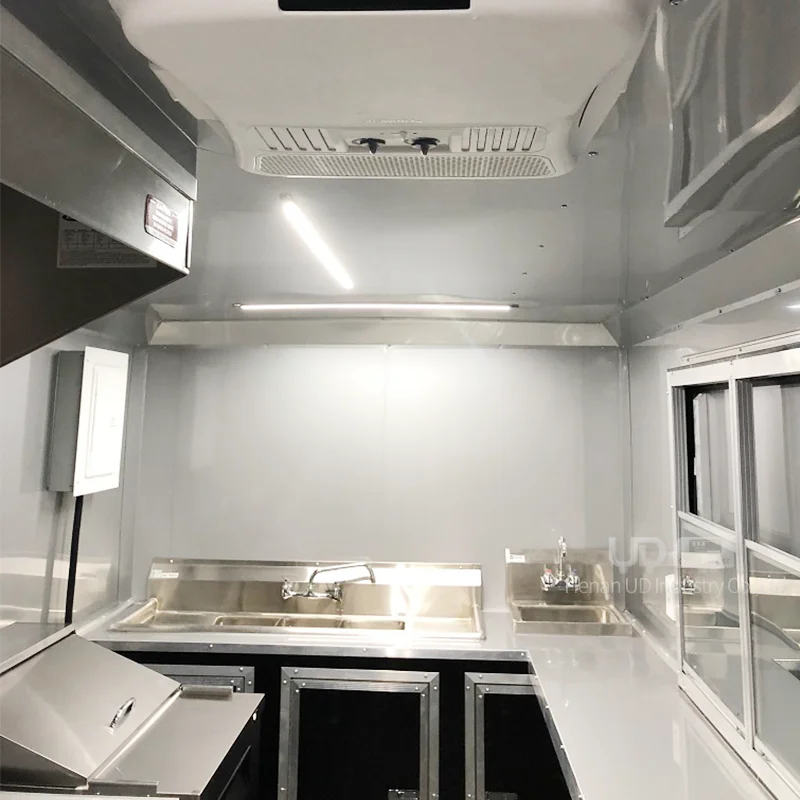 모바일 푸드 카트, 이동식 주방 푸드 트럭, BBQ, 피자 트레일러, 쿠키, 팝콘 할인, 푸드 트레일러, 전체 장비 판매