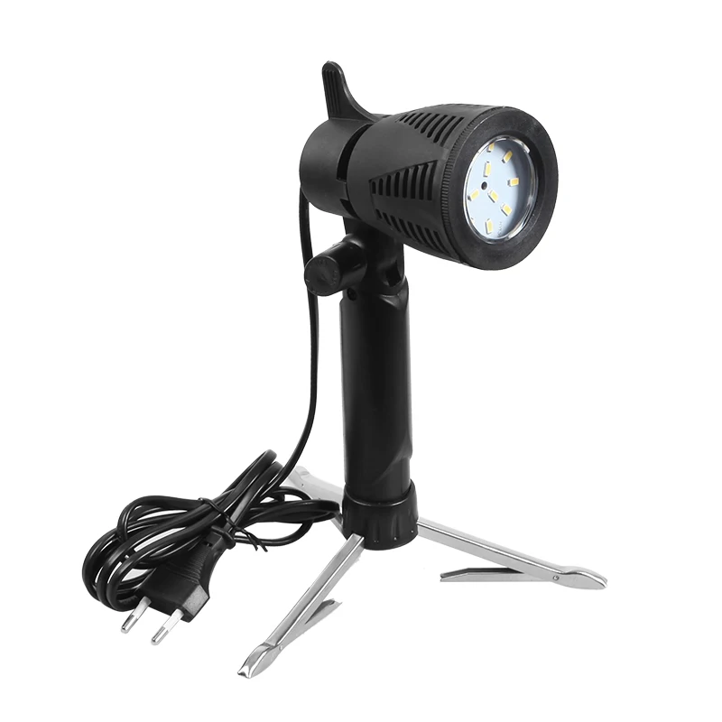 التصوير الدعامة ملحقات ستوديو الصور LED مصباح 2700K/5500K الجدول تبادل لاطلاق النار الأبيض الدافئة ضوء الأضواء للمجوهرات لعبة Fotografia