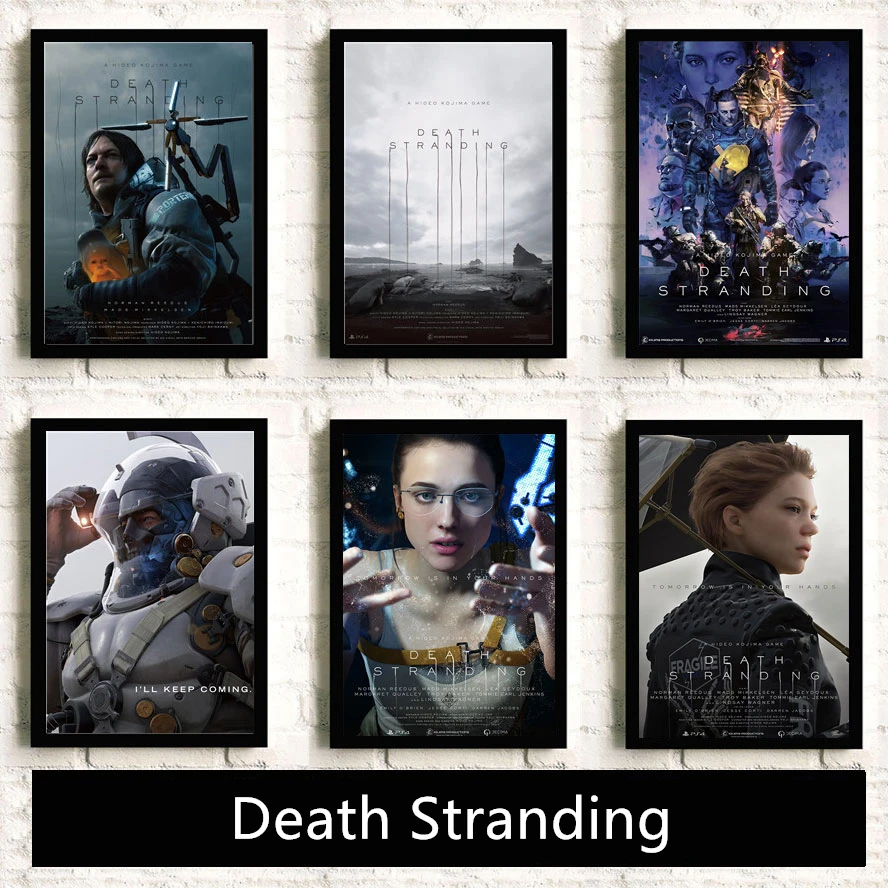 Death Stranding PS Game Picture 5D DIY Diamond Painting Full Drill Mosaic Picture Cross Stitch Kit Home Decoration Handmade Gift