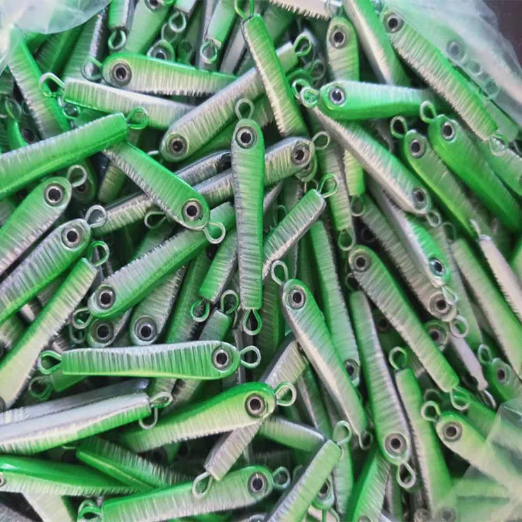 Fishing Micro Jigs Small Decoys Artificial Lure Jigbait 4/5g Single Hook Shore Cast Metal Bait 1 Piece Sale