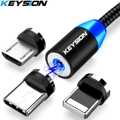 LED Magnetic USB C Cable keysion