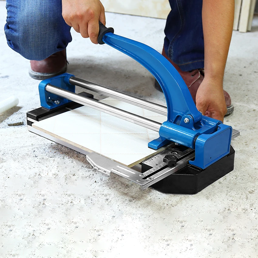 Portable Manual Floor Tile Cutter High Precision Tile Pusher Knife Household Bathroom Ceramic Tile Cutting Machine 300/400/600MM