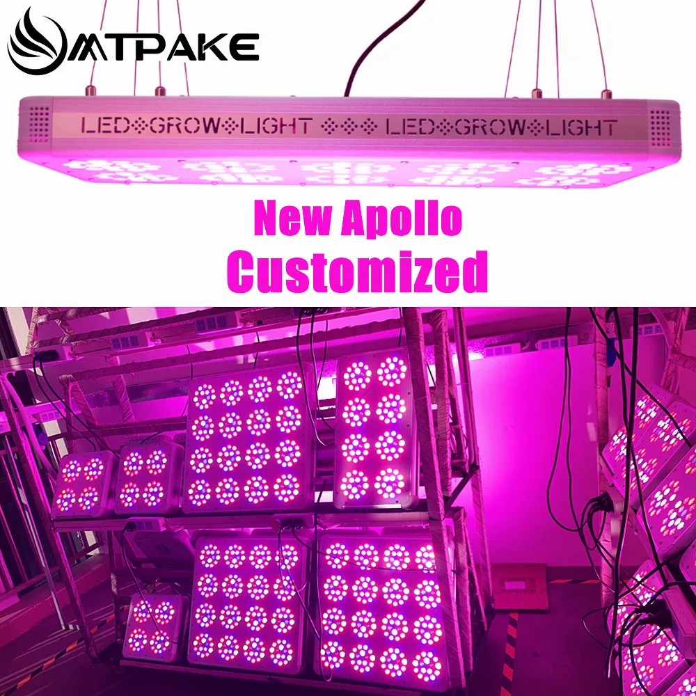 Apollo 300W/600W/900W/1200W/1500W Full Spectrum LED Grow Light  Panel For Flower Plant Veg Hydroponics System Grow/Bloom Tent