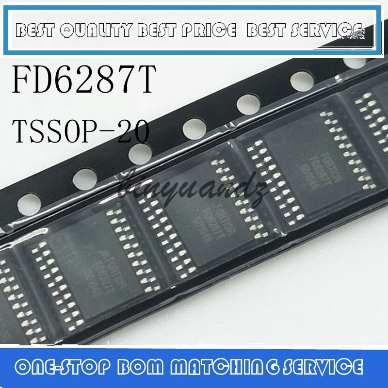 10PCS~50PCS FD6287 FD6287T TSSOP-20