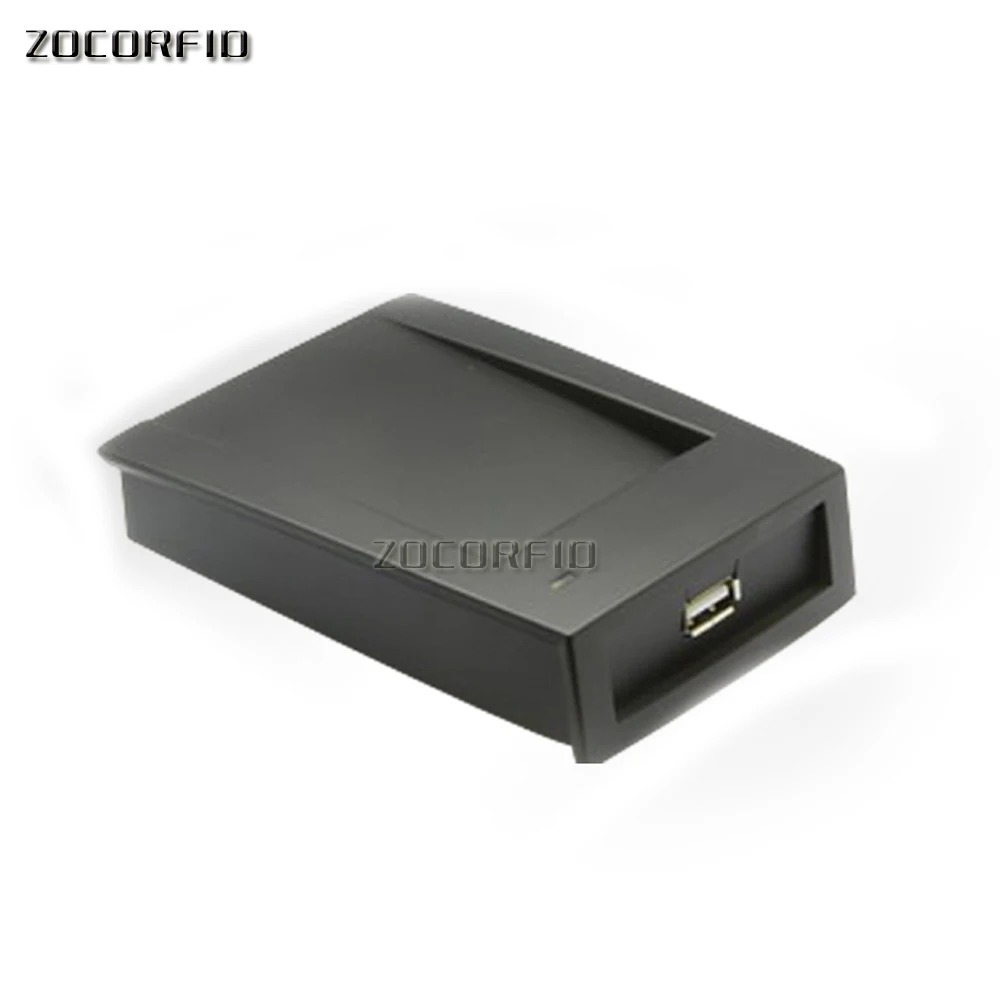 125KHZ Frequency RFID reader  USB virtual COM(RS232) port, RS232 RFID reader free Card