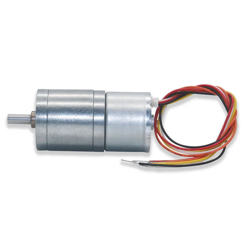 1-個-dc12v-24v-jga25-2418-可変速減速ターボワームブラシレスギアモーター、フルメタルギアボックス付き-1