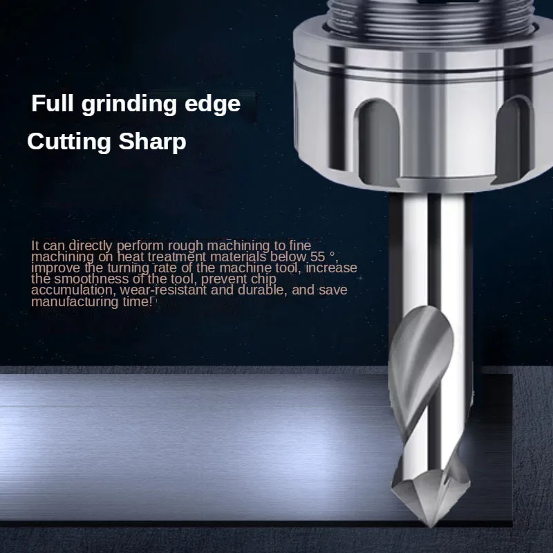 Tungsten Steel Carbide Spot Drill NC CNC Drilling Point Aluminum Cppoer Nonferrous Metals 1 2 3 4 5 6 8 10 12 20mm