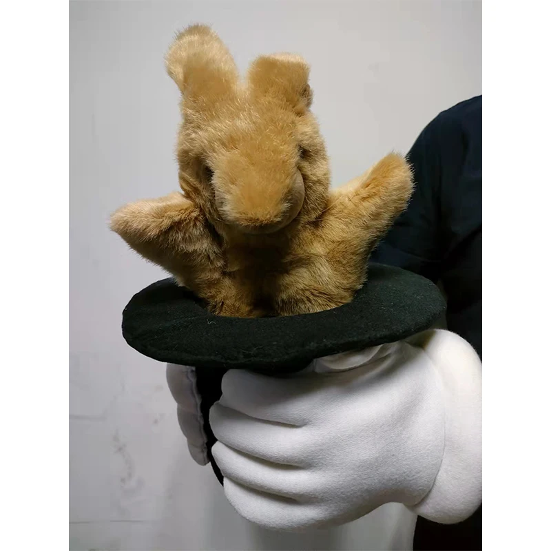 

Rabbit in Hat Puppet, Magic Tricks, Stage Props, Comedy, Illusion, Close Up, Easy to Do, Brown, Funny, Christmas Gift, Children