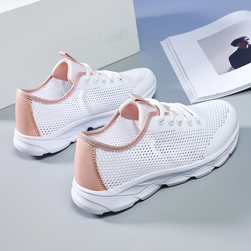 

Tenis Feminino Women Tennis Shoes 2022 Comfortable Gym Sport Shoes Female Fitness Trainers Walking Sneakers Mesh Shoes Woman