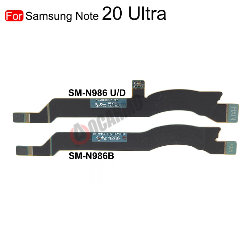 For Samsung Galaxy Note 20 Ultra 10 Plus 10+ 4G 5G 986B 986U Wi-Fi Signal Antenna Main Board Connector Motherboard Flex Cable