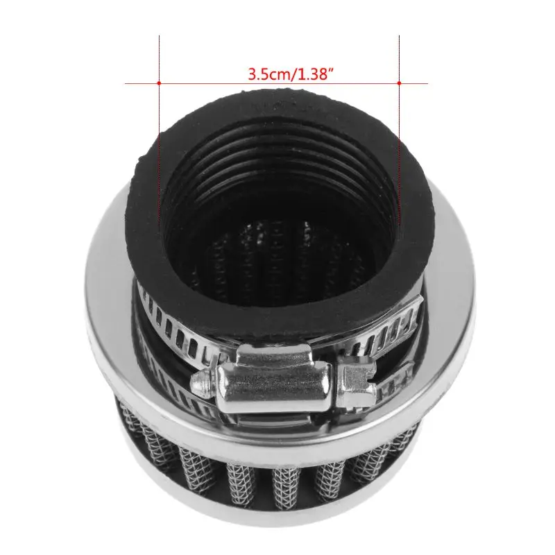 1 Pc 35mm Air Filter Motorcycle Scooter Pit Bike Air Cleaner Intake Filter For Moto one piece