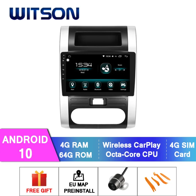 WITSON Android 10.0 4+64GB 10.2