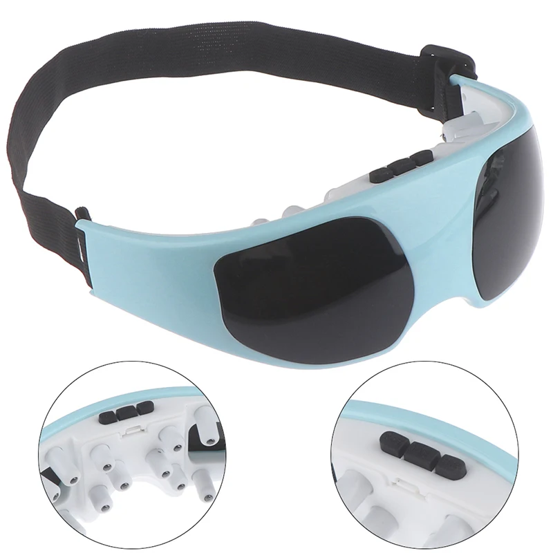 Electric Vibration Eye Massager Eyes Care Device Wrinkle Fatigue Relieve Magnet Therapy NEW Massage Eyewear Glasses