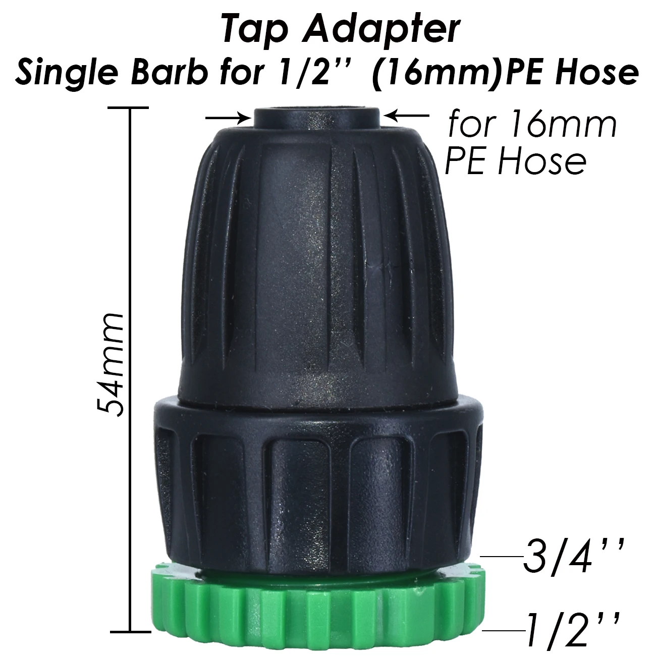 KESLA 3X Garden Tap Adapter Splitter Hose Connectors Female 1/2\