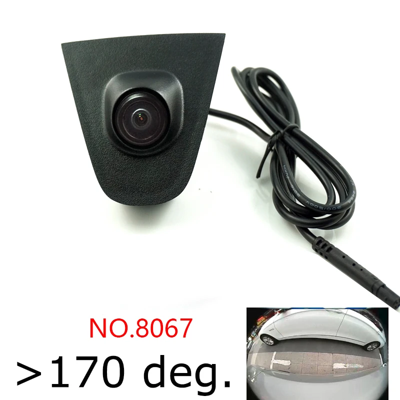 1920*1080P AHD 180deg fisheye view Vehicle logo Front view camera for Honda Accord CRV Civic city Fit logo Embeded camera HD cam