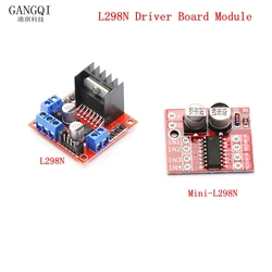 Module de carte de pilote L298N, moteur pas à pas L298N, robot de voiture intelligent, planche à pain peltier, pilote de moteur CC haute puissance L298 pour Ardu37