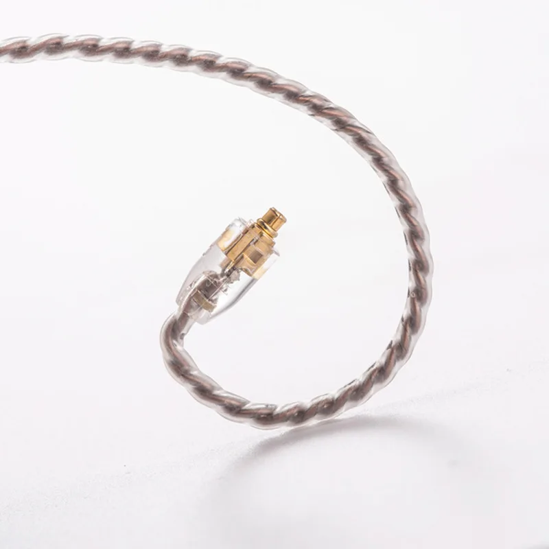 DIY เรซิ่นสายหูฟัง ie40 สำหรับ Shure mmcx se215 535se846DIY คริสตัลเดี่ยวหูฟังไข้อัพเกรด